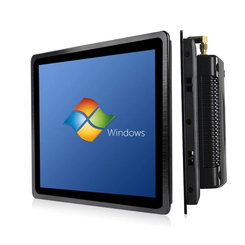 Touchthink embedded 11.6' customized high brightness anti-fog anti-uv protection near sea use industrial touch panel pc