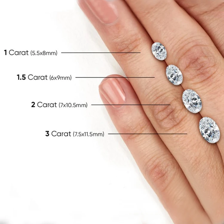 VVS-VS1 овальной формы