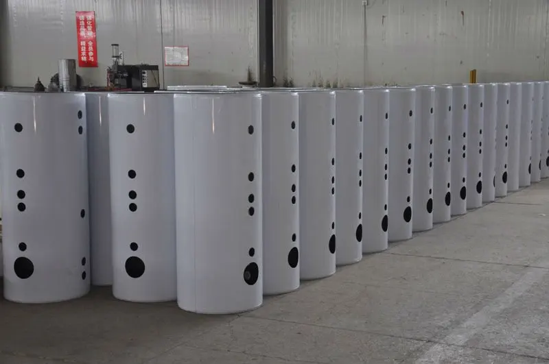 Jinyi High Pressurized Double Coils Heat Exchanger Solar Hot Water Heater Tank