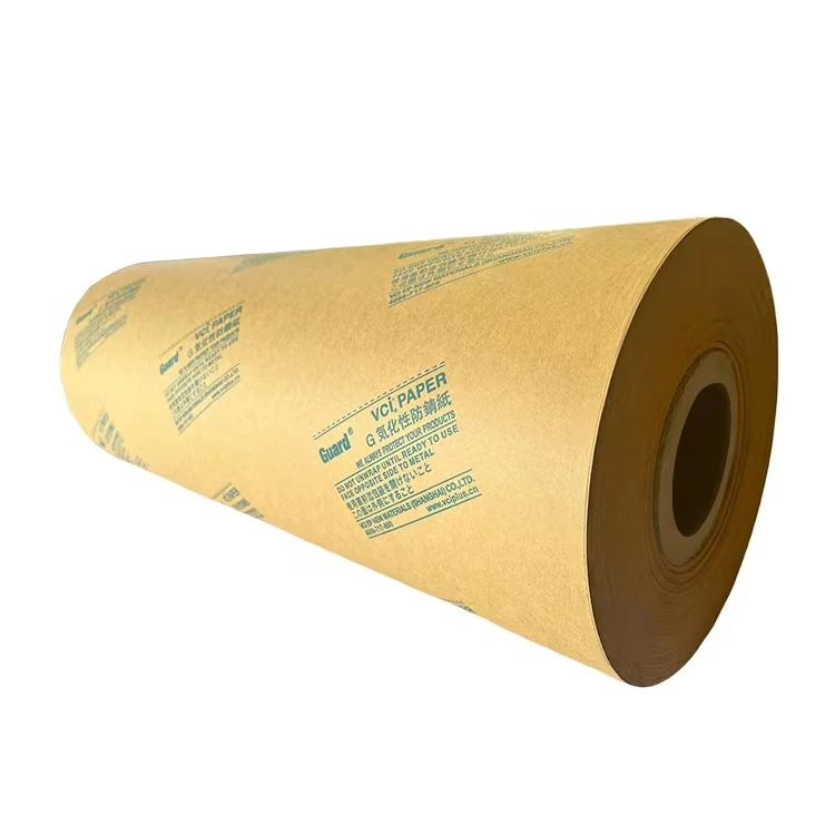 Shanghai VCI Filter Paper Bag Packing Machine and Recycled Anti Rust Paper Rolls Wrapping Paper