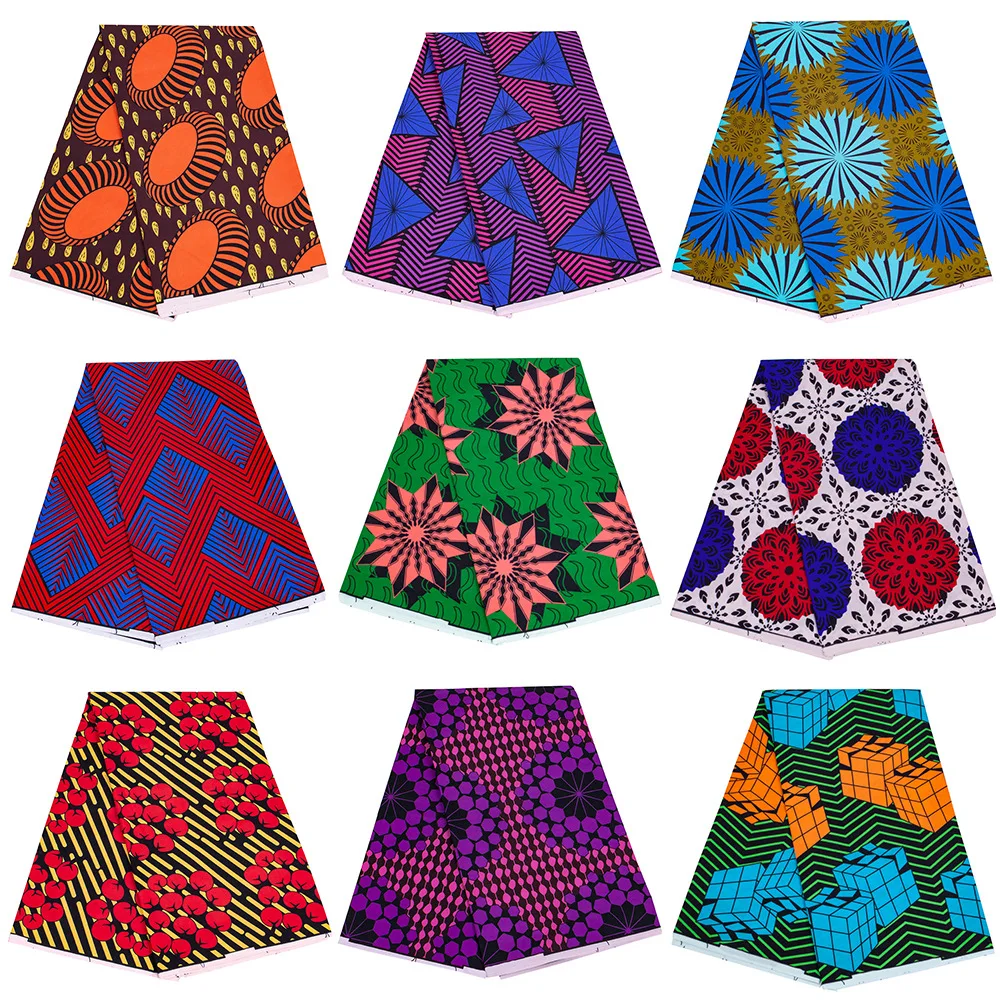 Factory wholesale Unique Products To Buy 100% cotton Real African wax print fabric Embroidery Fabric