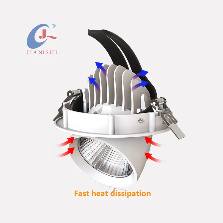 Monthly Promotion 12W Cob Led Downlight Powder Coating 12 Watt Led Downlight