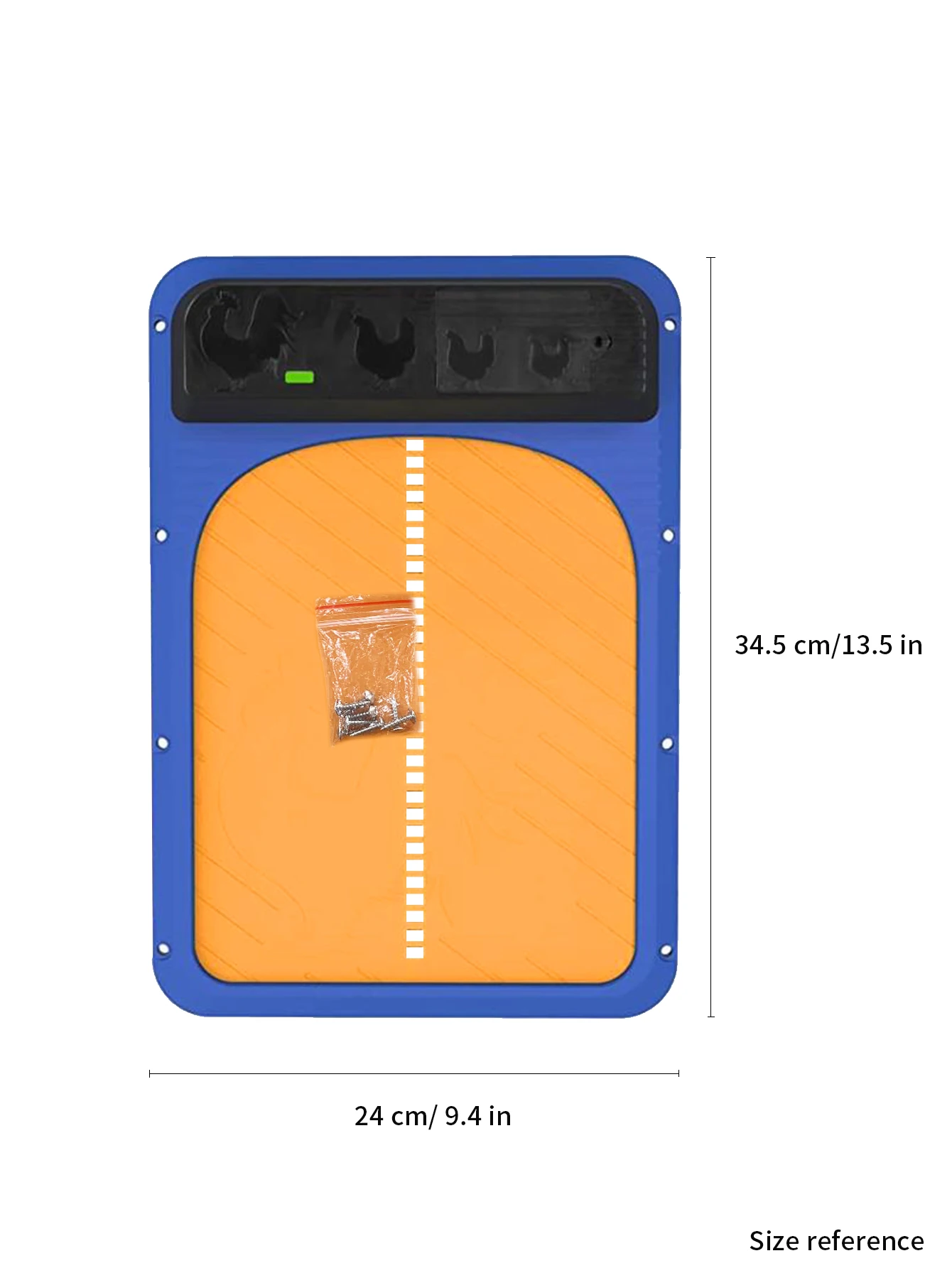 New Design Plastic Light Sensor Automatic Chicken Coop Door With Wholesale Price