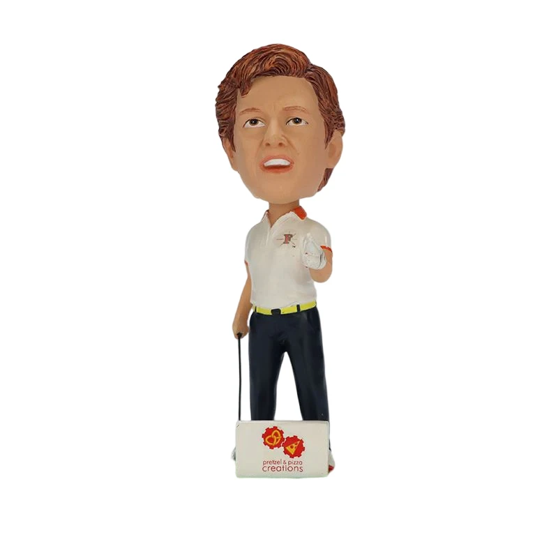 Custom Bobble Head Golf Golfer Player Make A Bobblehead For Golfer