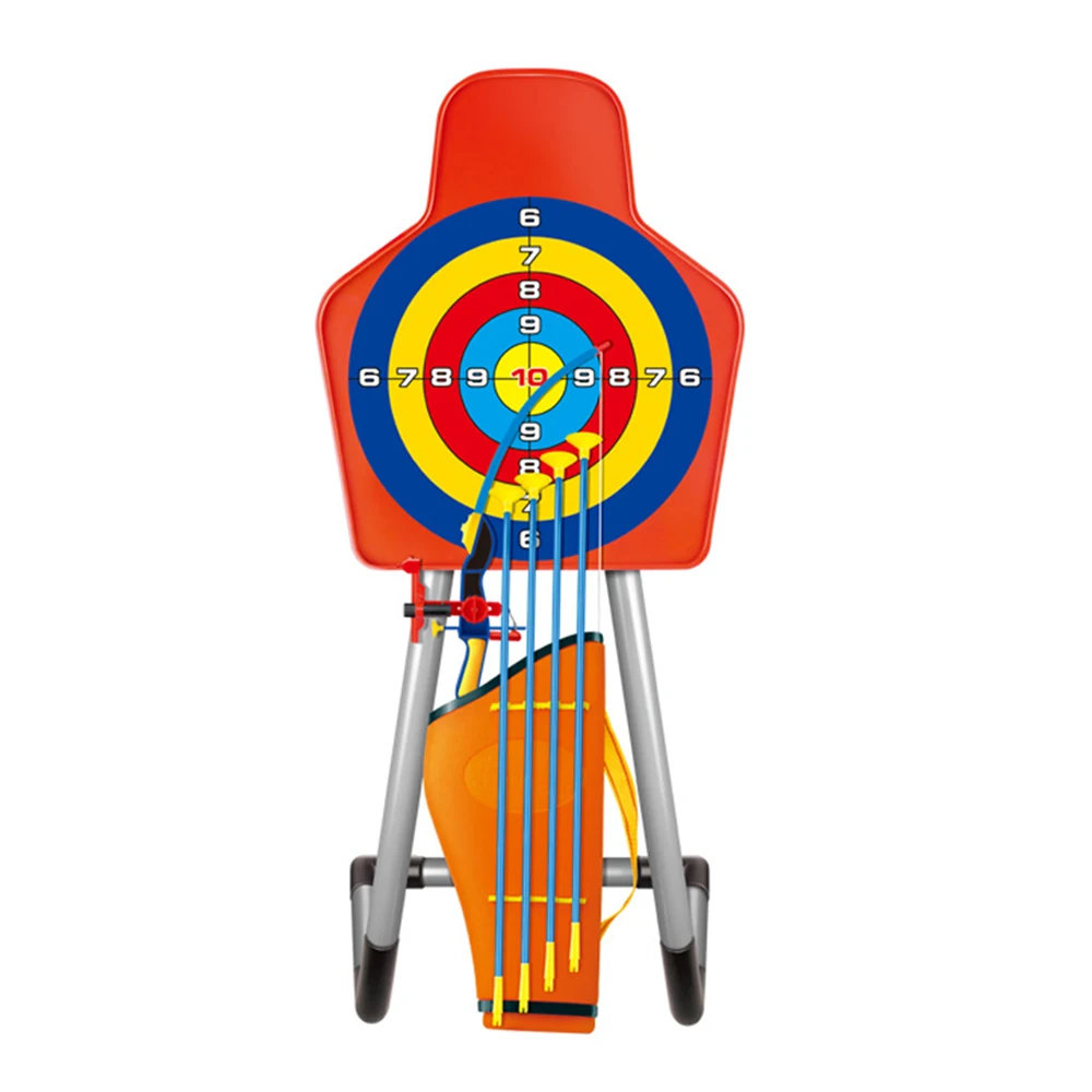 Kids infrared bow & arrow toys plastic sport game toys for boys 8 years old