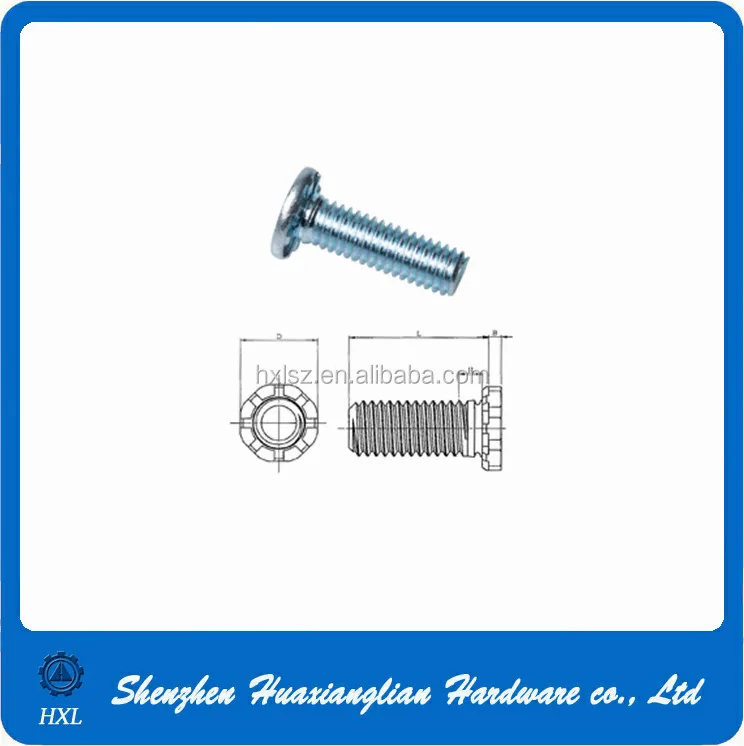 CHA CHC-632-6 Self Cinching Fasteners Aluminum Stainless Steel Concealed Head Studs