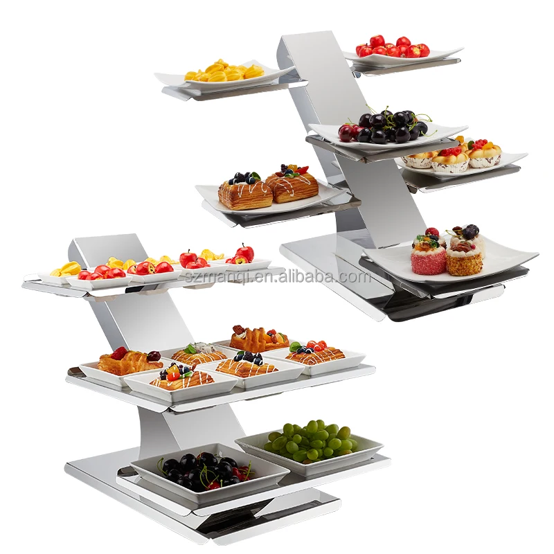 Catering Equipments New Product Hotel buffet riser buffet display stand  rack buffet riser for sale