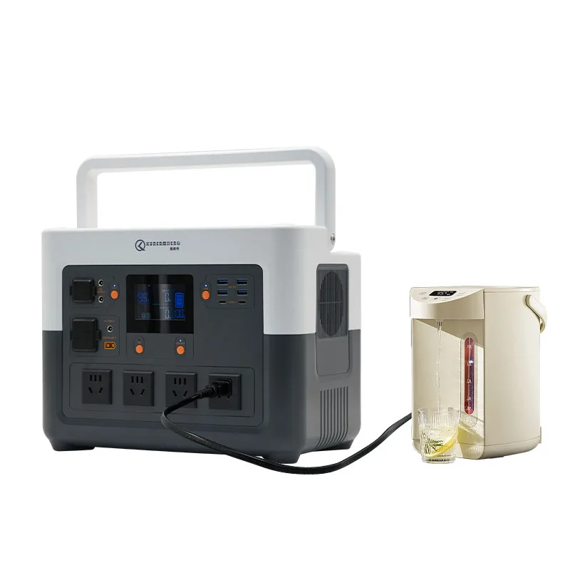1024WH outdoor camping portable supply power station with solar generator 1800W with cheap price