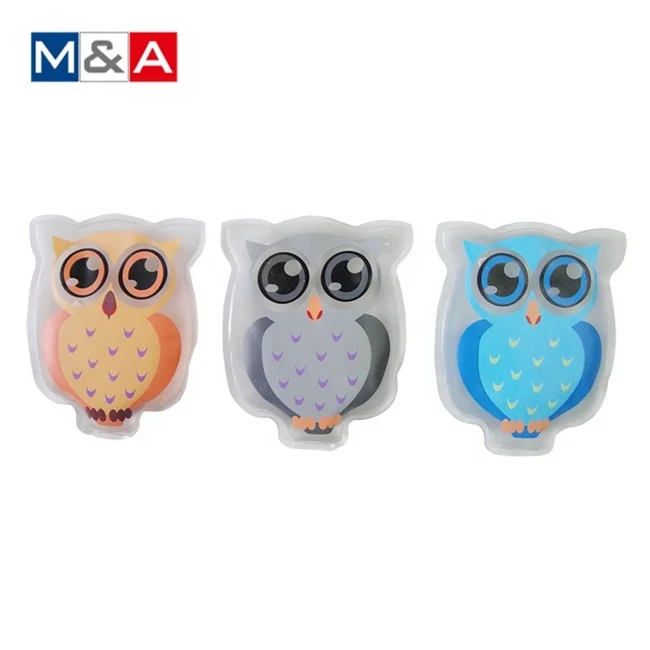 Wholesale eco-friendly pvc reusable funny shape gel hand warmers