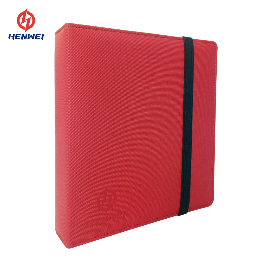 Leather Cover Stationery Folders Custom A4 Size Protective 2 Ring Binder