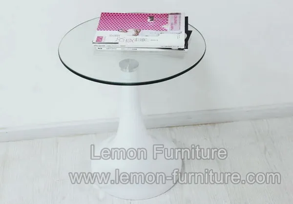 China hot selling modern glass desktop fiberglass table leg tea table for living room