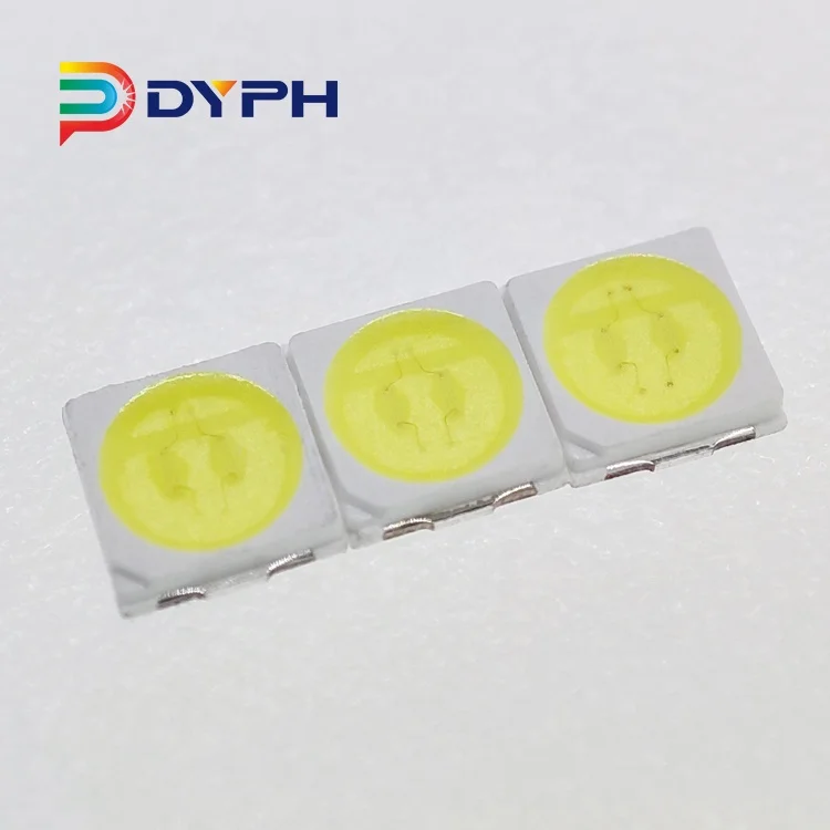 Двойной высокое качество dyph LED Высокая яркость SMD чип высокого напряжения 3V 6V 9V 140-160LM белый 3030