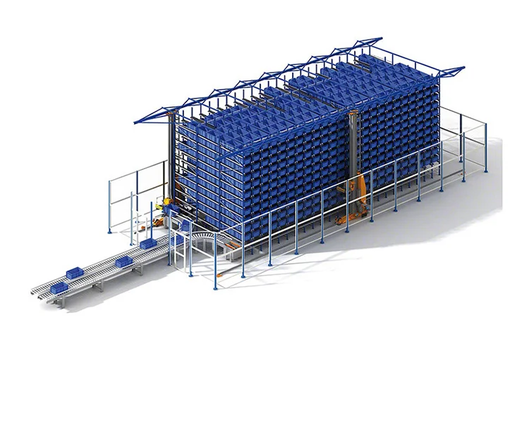 Складская Автоматическая Мобильная система стеллажа ASRS автоматическая хранения и извлечения