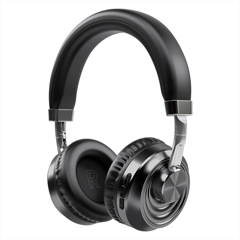 Folding Wireless Earphones Music Headset Music Sports With Memory Card Wireless Universal Earphones Headphone