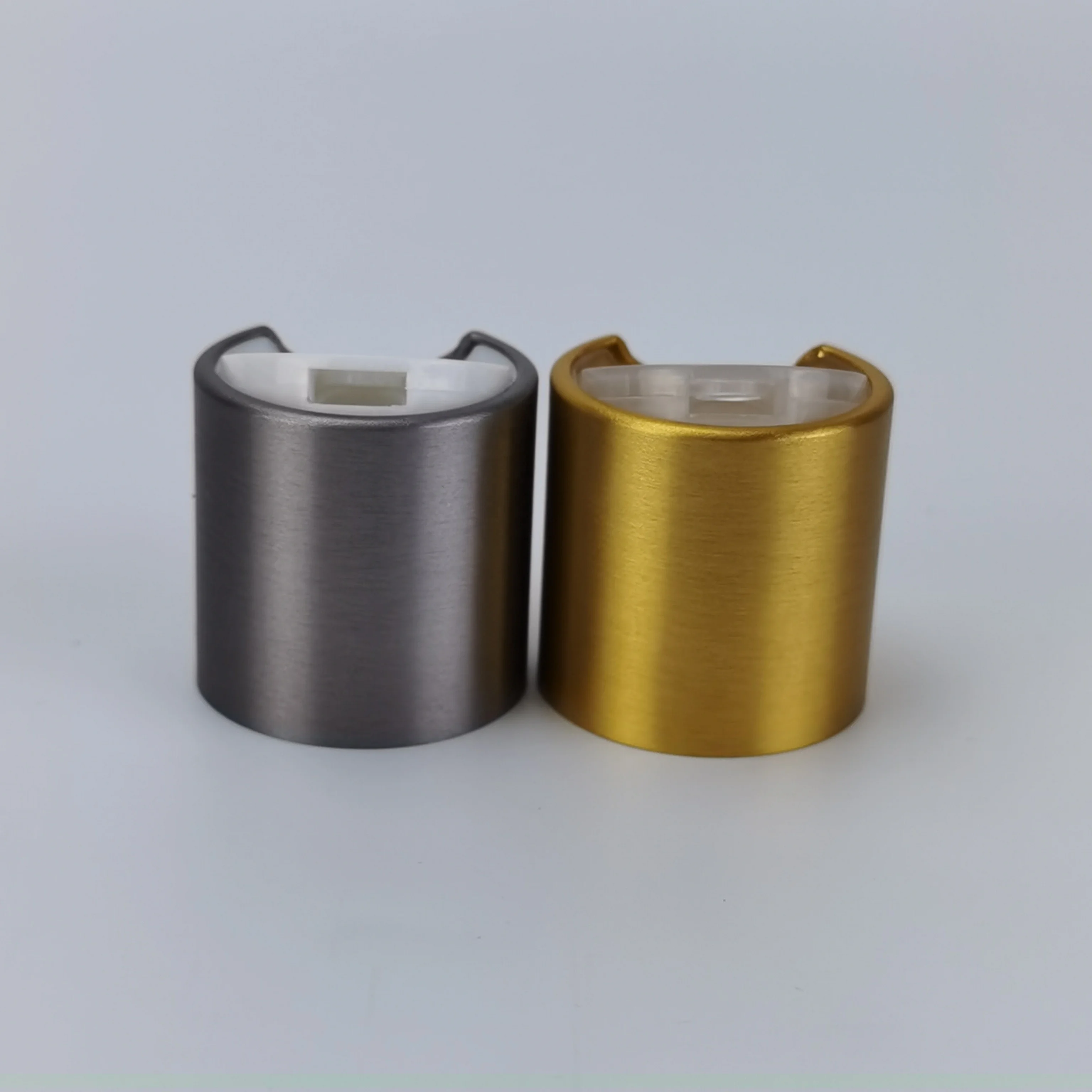 20/410 24/410 28/410 White Silver Aluminium Plastic PP Screw Cap Press Disc Top Cap for Bottle Liquid