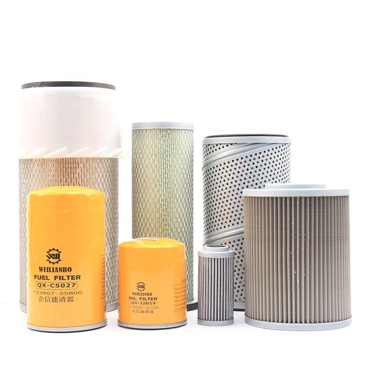 Excavator Oil Filter Use For Hyundai R55-7ME352626 ME056693 D3200413 P776615 31EE-01060 31M5-70010 4294135