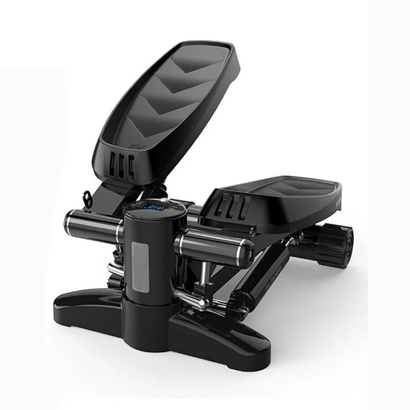 The fourth generation kneepad stepper Home indoor adjustable Mini aerobic fitness exercise stair Stepper with resistance band