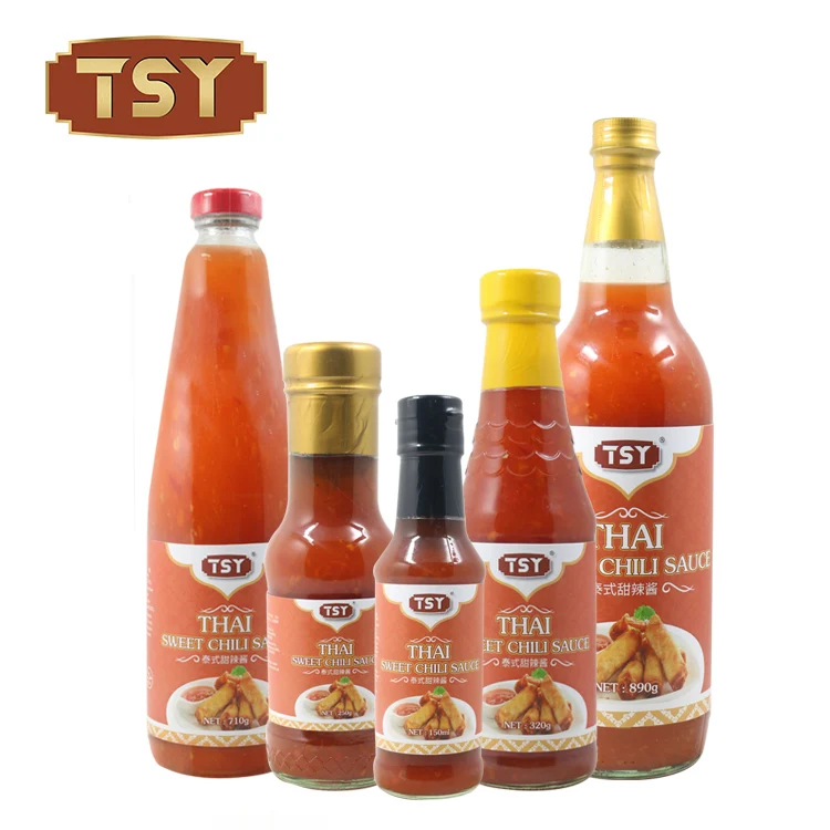 TSY Food OEM Brand Wholesales Bulk Thailand Flavor Dipping Chicken Thai Sweet Hot Chilli Sauce Manufacturer