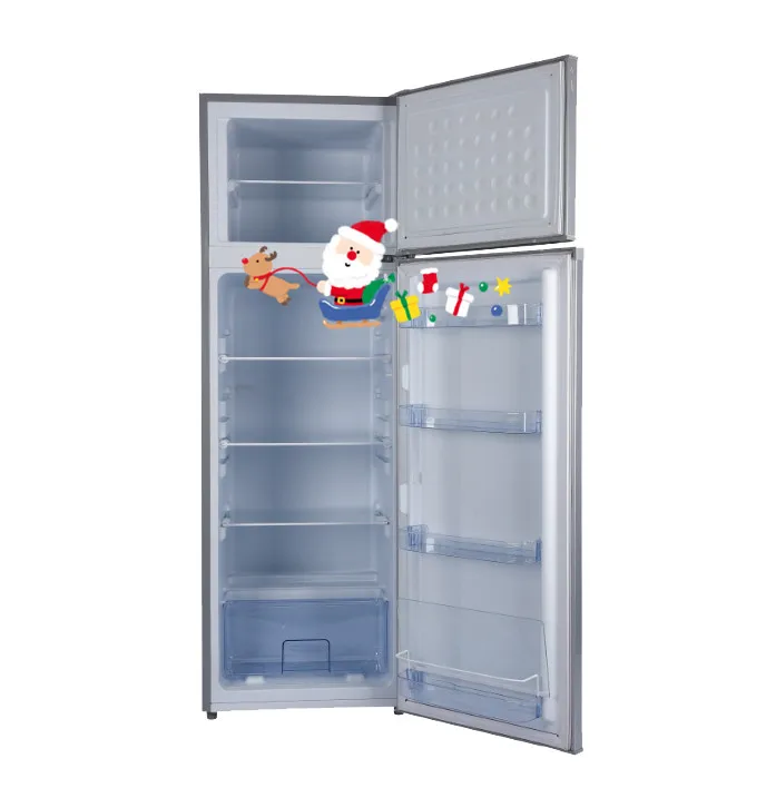 Big Size Top Freezer Solar Powered Refrigerator 268L neveras