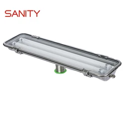 Stain Steel T8/T5 Led Light Waterproof Fluorescent Tri-Proof Lighting Fixture