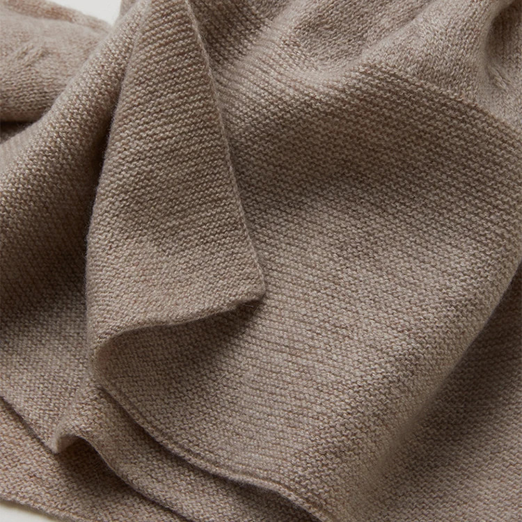 Customized Thickened Cashmere Scarf Winter Warmth Twisted Cashmere Scarf