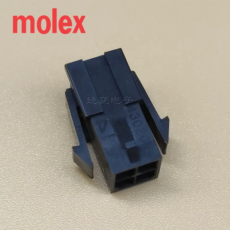 Micro-Fit 3.0 Plug Housing,Dual Row,10 Circuits,molex,43020-1000,connector