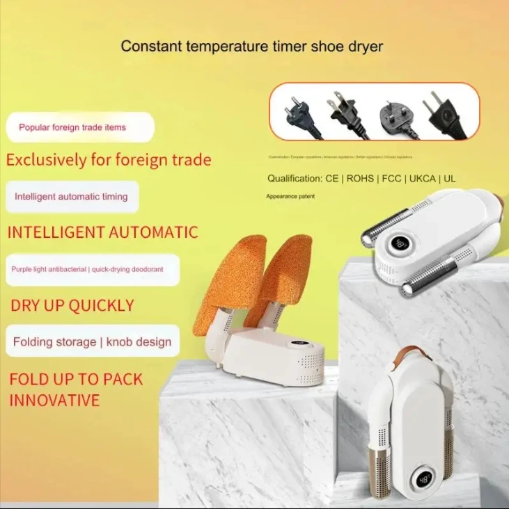 Boot Shoes Dryer with Heat Blower Glove Dryer Boot Warmer Intelligent Shoe Dryer with Four Timer Suitable for Sneaker Glove
