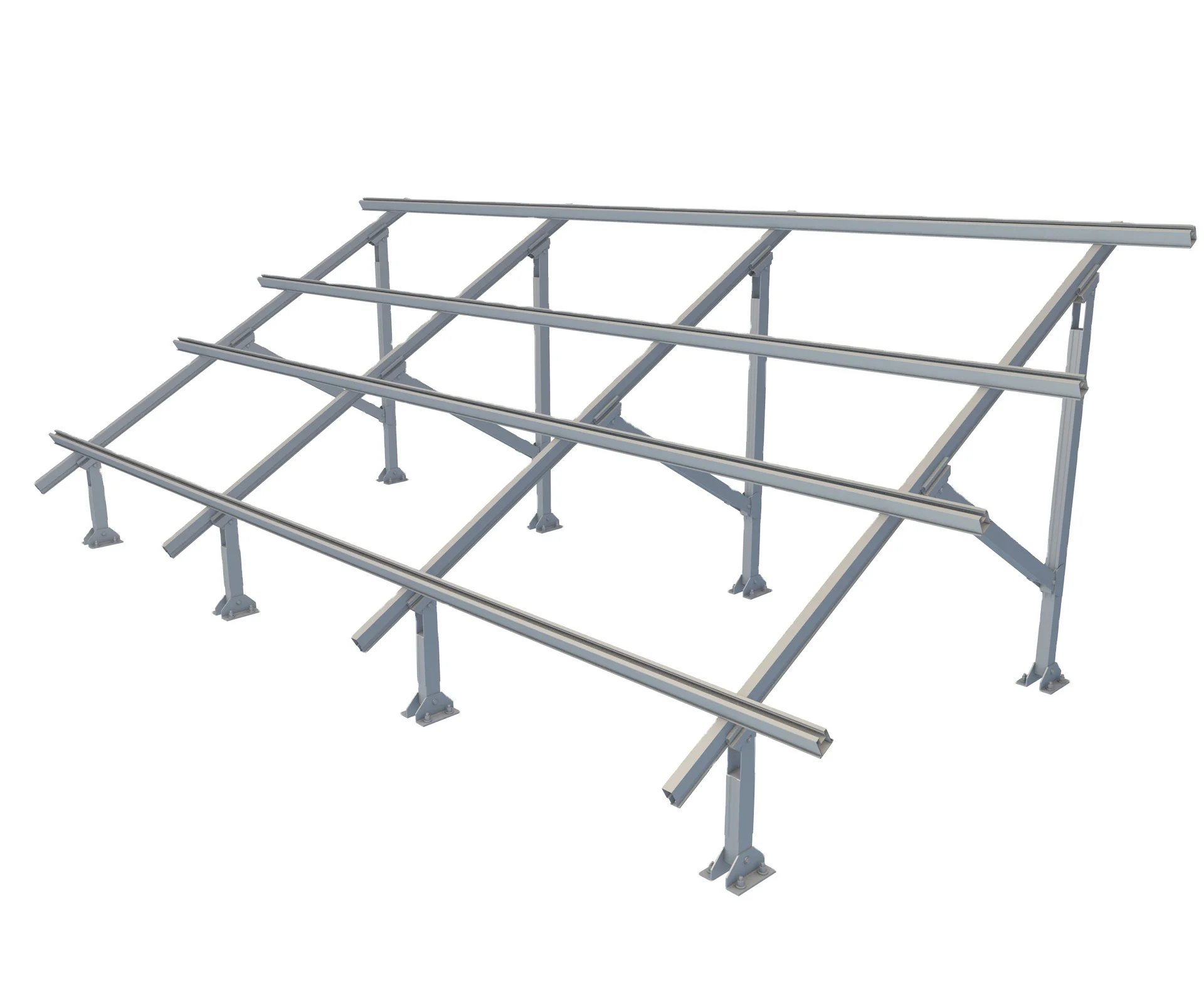 Solar Ground Array Aluminum Supports: Optimal Performance for Large-Scale Projects for roof top