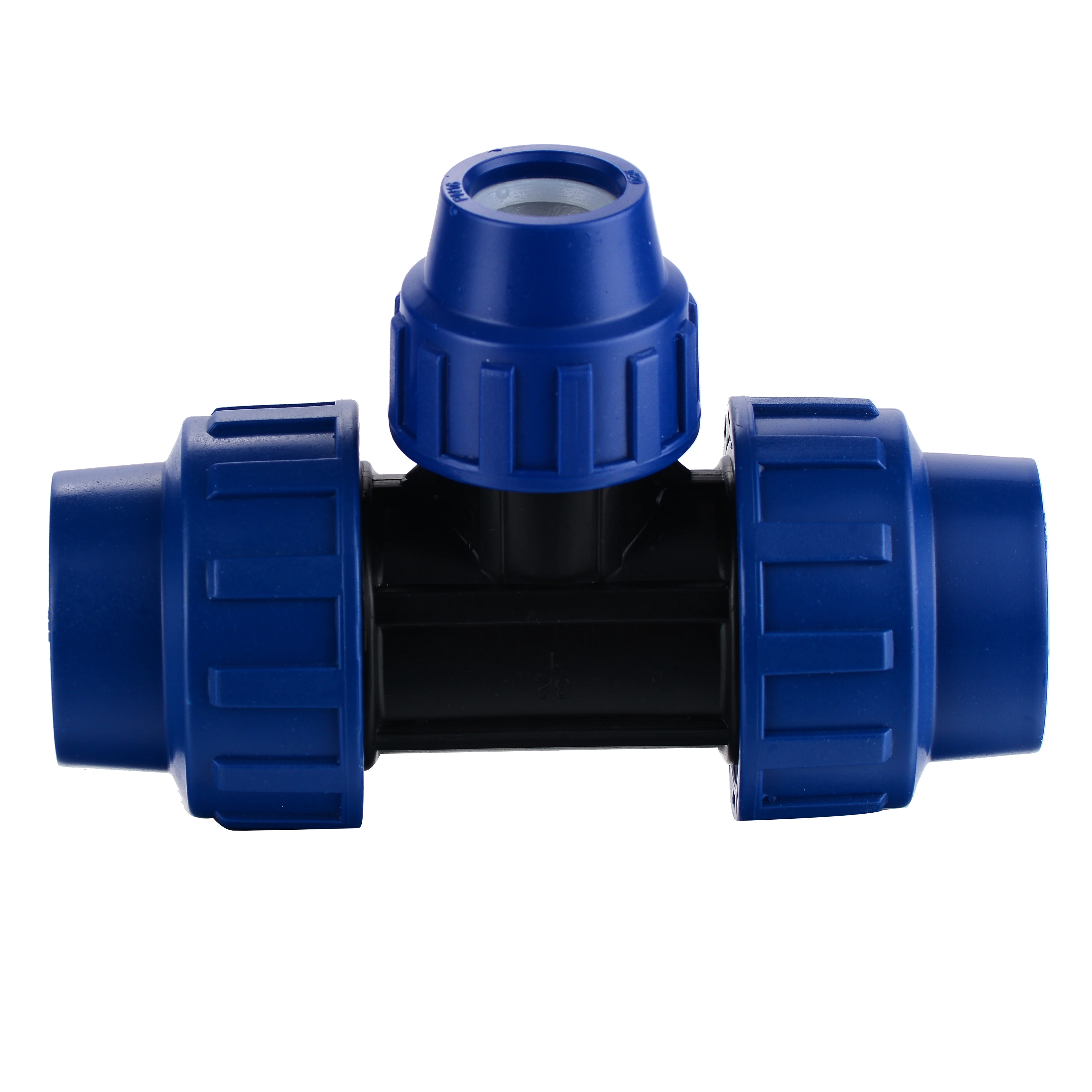 PVC pipe water fitting female thread connection Reducing Tee