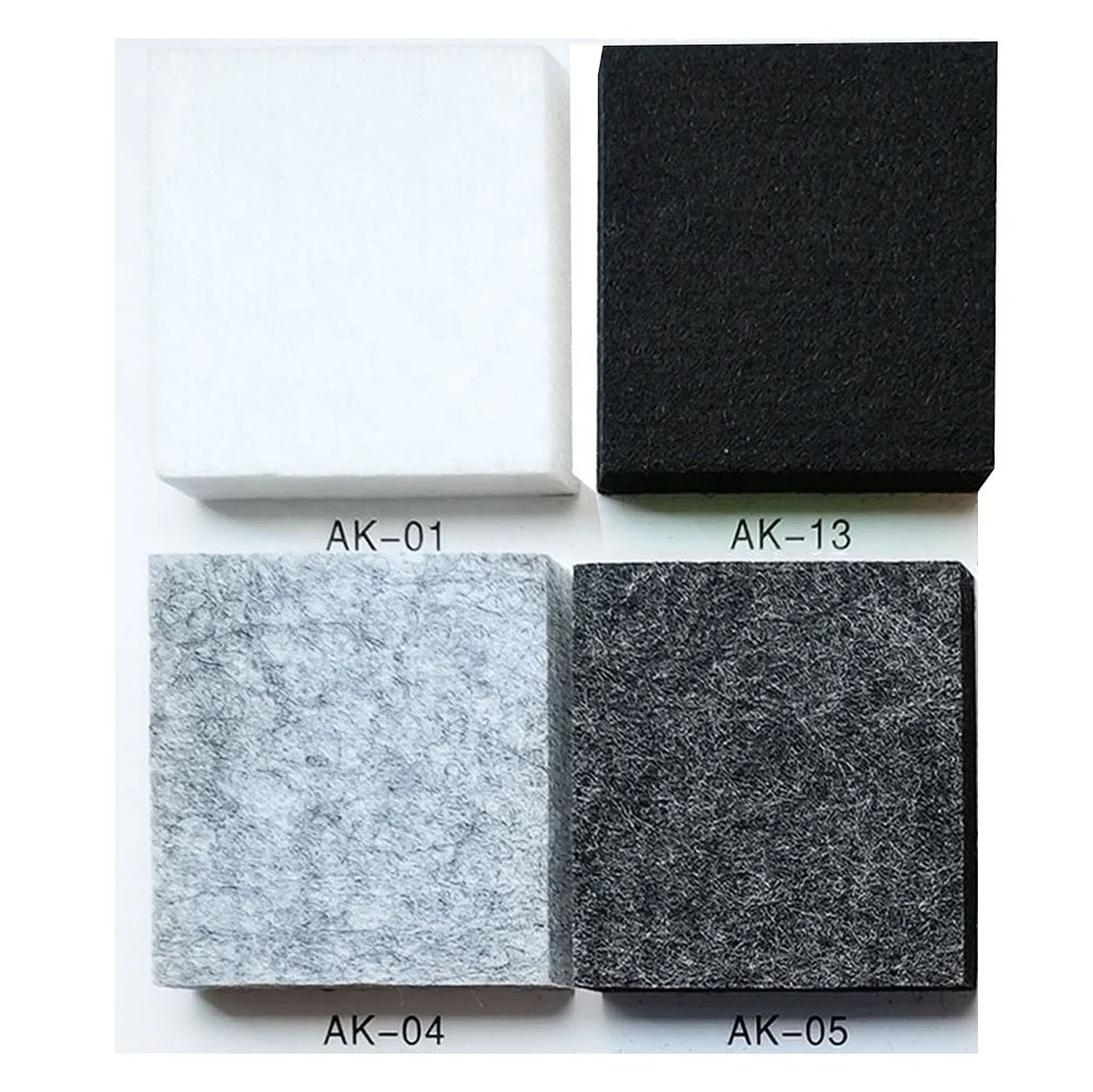 
2440*1220*24mm Grey White Black Fire Retardant Acoustic Panel, Custom Office Furniture 