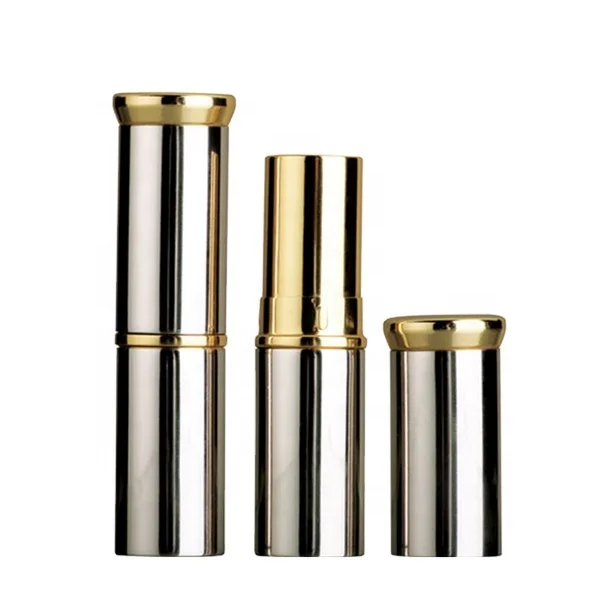 Wholesale empty aluminum lip balm tube lipstick case lipstick container