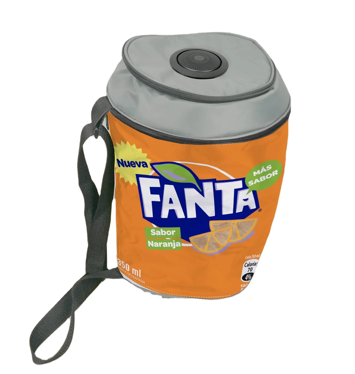 Новый продукт может придать форму сумка-холодильник с динамиком для еды и банок уличная доставка льда вина продуктов радио