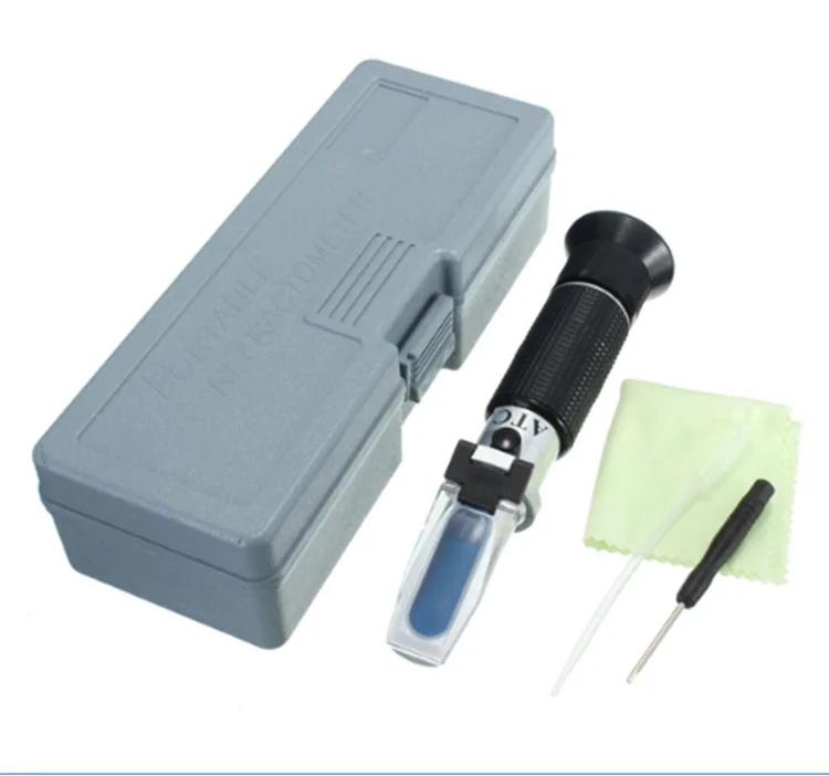HEDAO rhb-90atc 58-90% Handheld Refractometer Brix Scale Honey Sugar Content Sugar Food Sweetness refractometer for oil testing