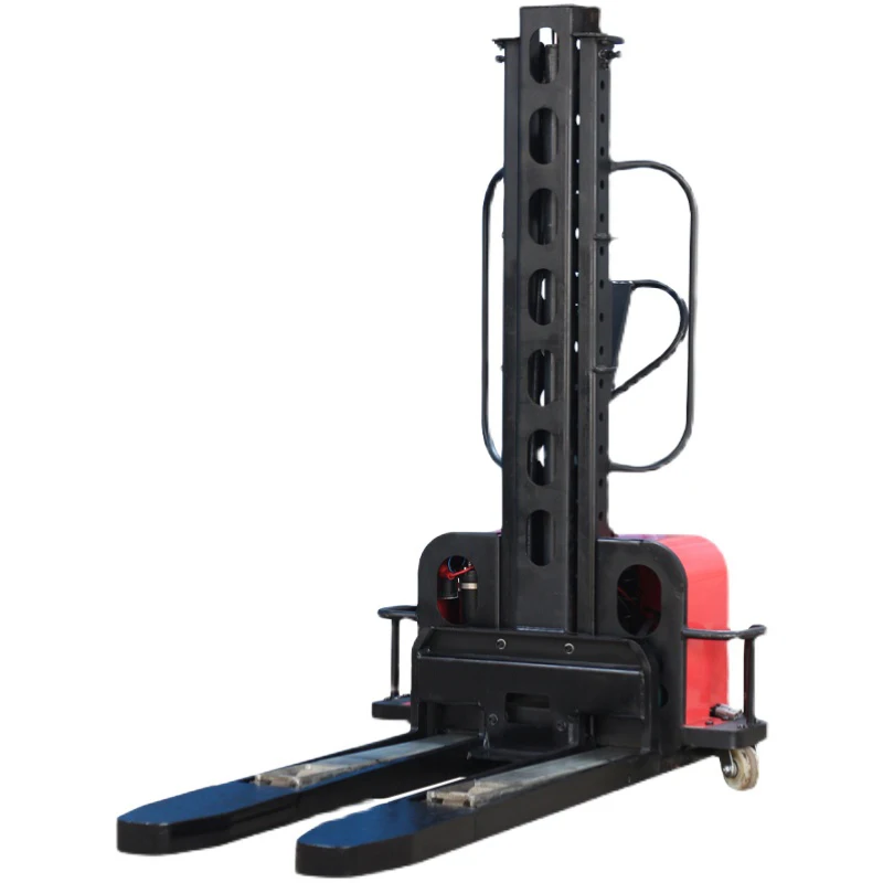Hot Sale 700kg Lithium Battery Self-Lifting Pallet Loader semi electric self load lifting portable self loading stacker
