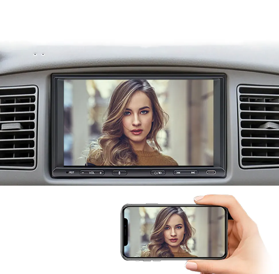Поставщик от производителя Oem 8-ядер Apple Carplay Автоэлектроника Автомагнитола Mp5 плеер для автоплеера