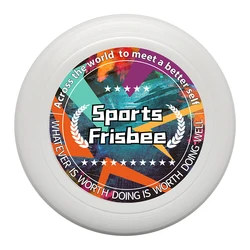 Paidu Manufacturer 175G Professional Sports Custom Logo Printed Frisbee Wholesale Adult Competitive Ultimate Frisbee