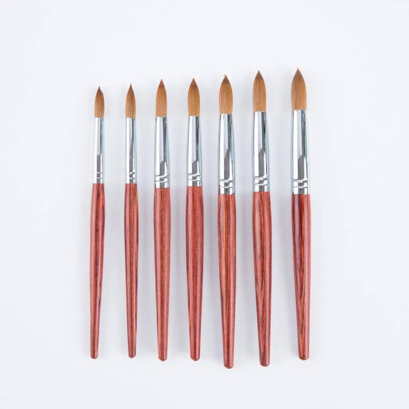 Nail Cleaning Brush with Wood Handle
