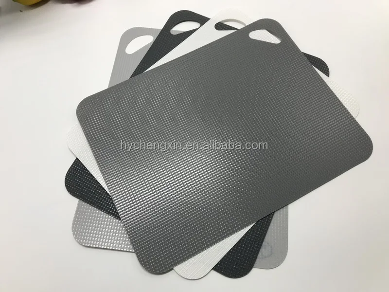 top seller custom flexible plastic cutting board set of 4