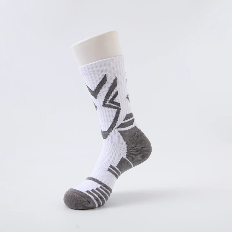 Super star professional basketball stockings elite thick sports socks non-slip durable skateboard stockings
