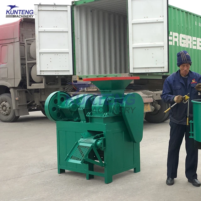 Metallurgical Hematite Powder Ball Making Machine Iron Oxide Powder Iron Chip Metal Ore Powder Roller Ball Press Equipment
