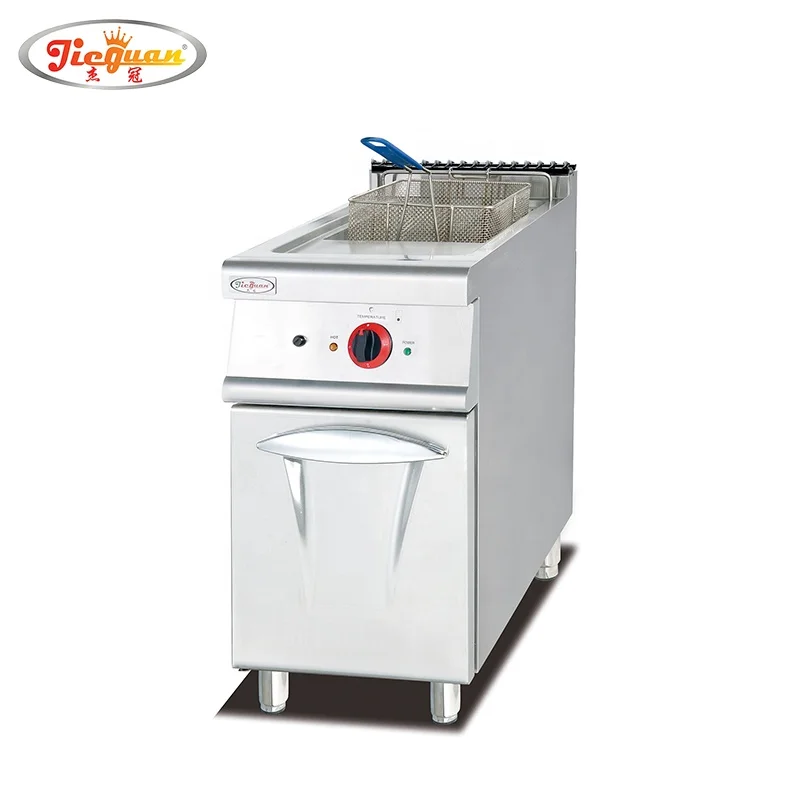 Commercial stainless steel Electric Deep Fryer with Cabinet