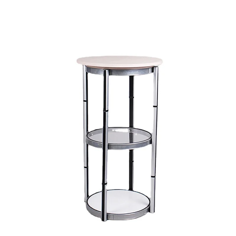 2 Layers Twisted Tower Showcase Display Stand Rotate Display for Exhibition Trade Show