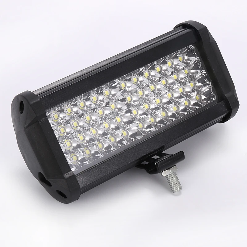 PUERXIN 7Inch 144W LED Work Light 9-36V Truck SUV ATV Offroad Flood Spot LED Light Bar For Car Off Road