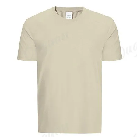 Promotion Gift 60/40 Fitted 60 Cotton 40 Polyester Blank T Shirt, Custom Printing Round Neck 60% Cotton 40% Polyester T Shirt