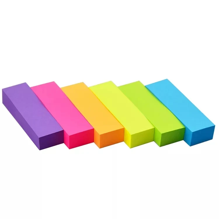 Портативный многоцветный Мини-блокнот, блокнот для записей, оптовая продажа, индивидуальный логотип, самоклеящиеся блокноты