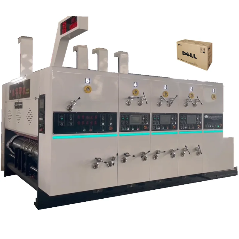 Source Direct Factory	 SYKM Flexo Printing Machine Slotting Die Cutting Carton Log Packaging Machine