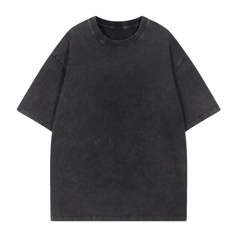 acid wash tshirt men wholesale Eco-Friendly Unisex Bamboo t shirt Organic Plain T Shirts for men  tshirt