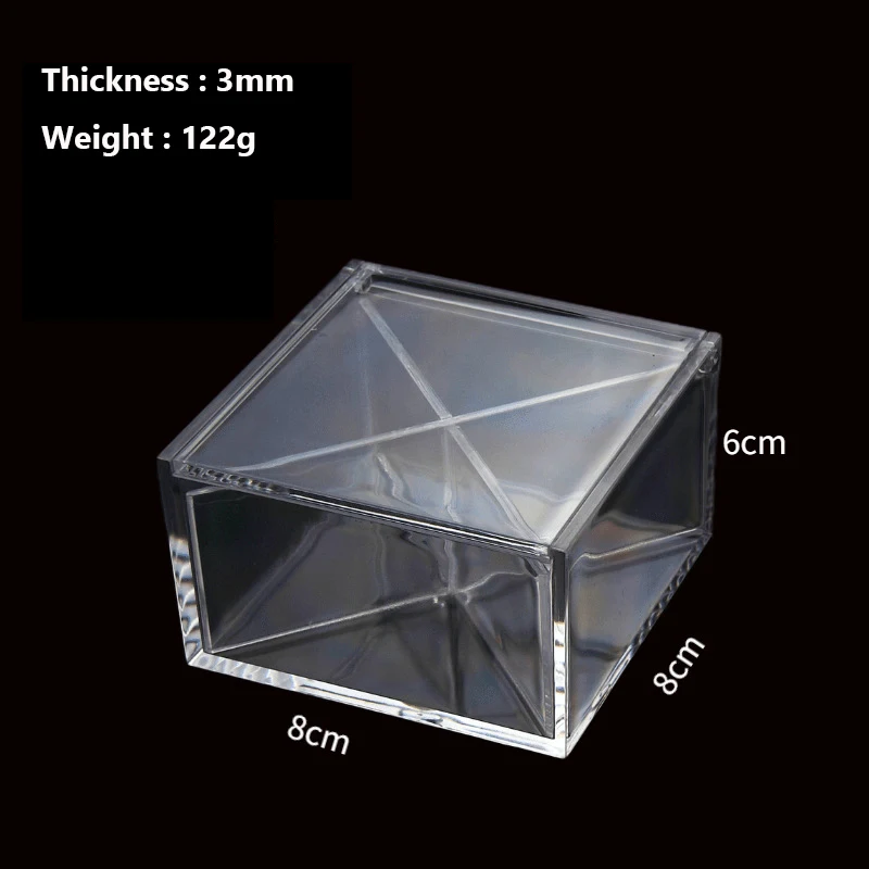 China Factory Wedding Gift Food Chocolate Plastic Candy Box
