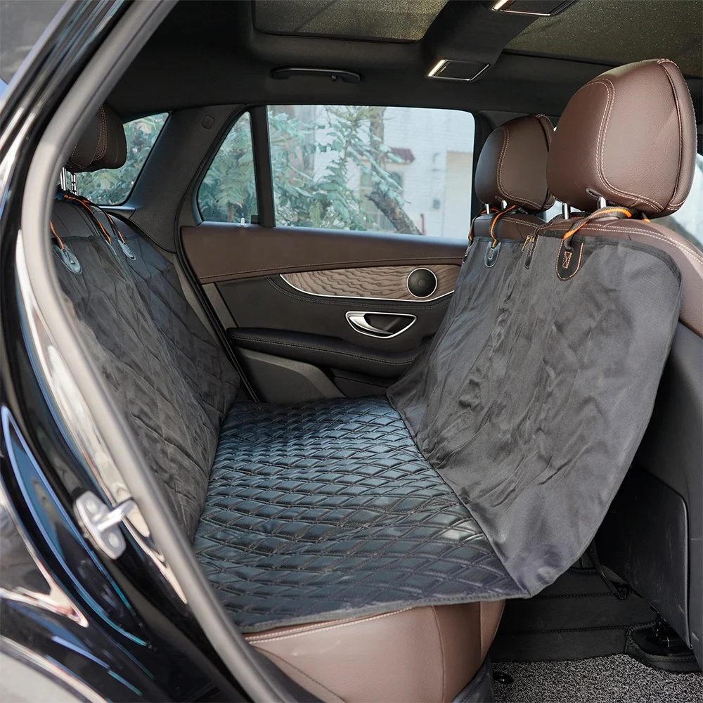 
Laifug 100% Waterproof dog car back hammock seat cover for travel 