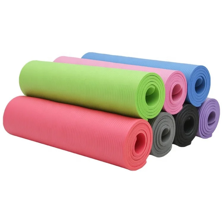 UNIQ Fitness high quality 15mm thick gymnastics eco friendly nbr pilates yoga mat